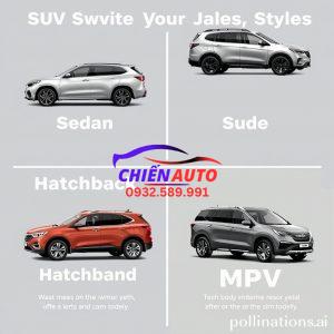 Xe SUV la gi? Phan biet SUV voi sedan, hatchback, CUV, MPV