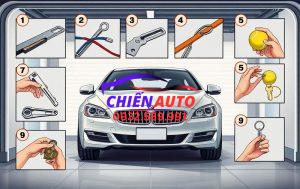 Top 10 cach mo khoa xe o to khi quen chia khoa cuc don gian